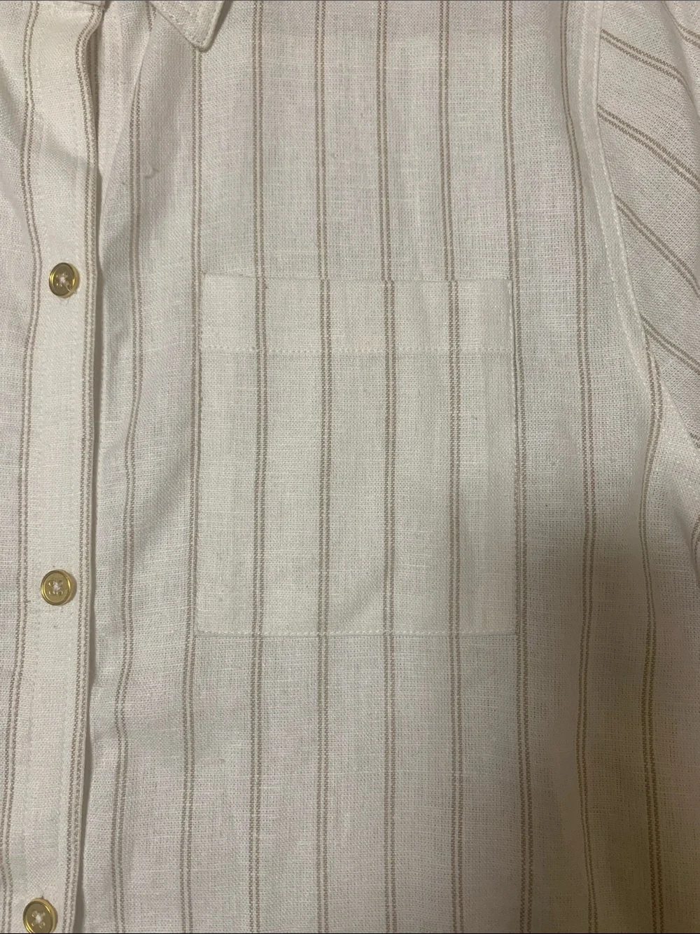 La Blanca beachwear - Delphine cost linen shirt causal short sleeve button up